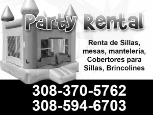 party renta may 20l