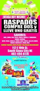 raspados y bricolines